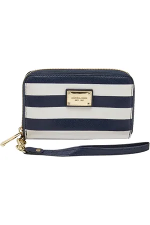 Michael Kors Dames, Pre-owned, Blauw, Maat: ONE Size Leer