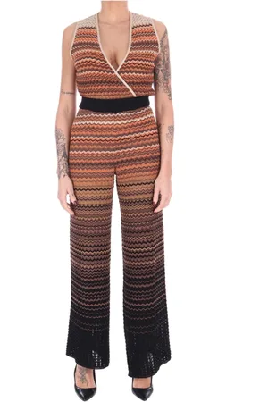 AKEP Dames, Jumpsuits & Playsuits, Veelkleurig, Maat: M