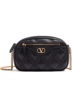 VALENTINO GARAVANI Dames, Tassen, Zwart, Maat: ONE Size Leer