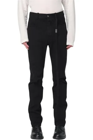 ANN DEMEULEMEESTER Heren, Jeans, Zwart, Maat: W33 Katoen