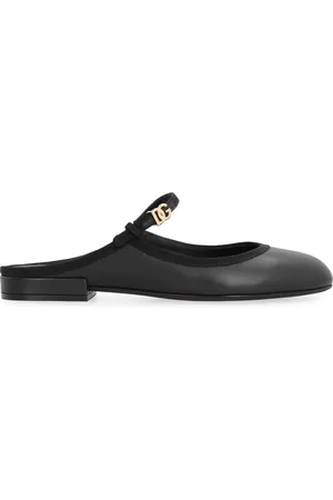 Dolce & Gabbana Dames, Schoenen, Zwart, Maat: 37 EU Katoen