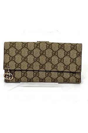 Gucci Dames, Pre-owned, Bruin, Maat: ONE Size Leer