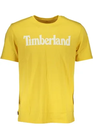 Timberland Heren, Tops, Geel, Maat: L Katoen