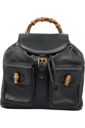 Gucci Dames, Pre-owned, Zwart, Maat: ONE Size Leer