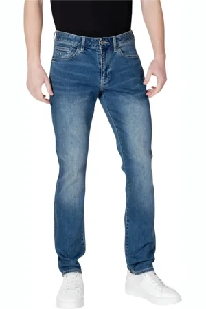 Armani Exchange Heren, Jeans, Blauw, Maat: W38 Denim