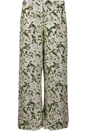 Max Mara Dames, Broeken, Groen, Maat: XS Linnen