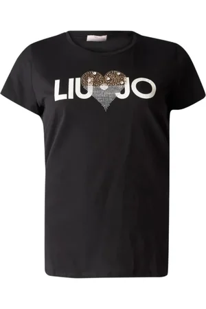 Liu Jo Dames, Tops, Zwart, Maat: XS Katoen