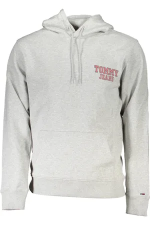 Tommy Hilfiger Heren, Sweatshirts & Hoodies, Grijs, Maat: M Katoen