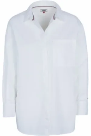 Tommy Hilfiger Dames, Blouses & Shirts, Wit, Maat: XS