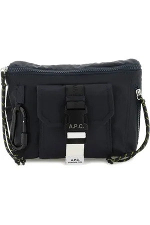 A.P.C. Heren, Tassen, Blauw, Maat: ONE Size Nylon