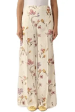 Twin-Set Dames, Broeken, , Maat: S Viscose