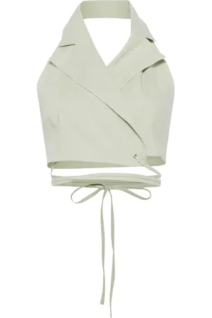 ERIKA CAVALLINI Dames, Tops, , Maat: XS Linnen
