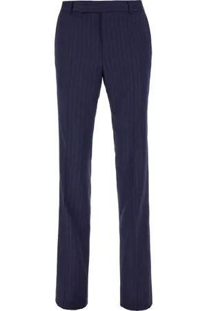 Givenchy Heren, Broeken, Blauw, Maat: M Wol