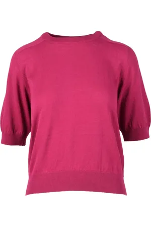 ALPHA STUDIO Dames, Truien, Roze, Maat: L Katoen