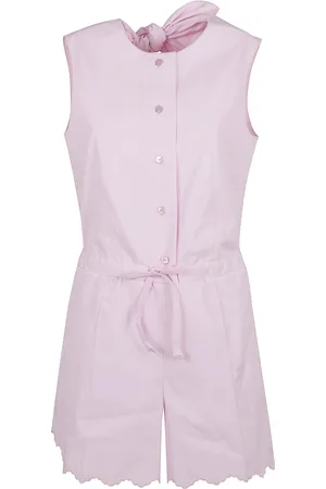 Patou Dames, Jumpsuits & Playsuits, Roze, Maat: S Katoen
