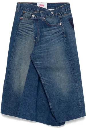 JUNYA WATANABE Dames, Rokken, Blauw, Maat: M Denim