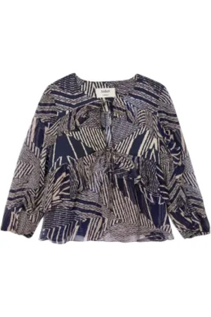Bash Dames, Blouses & Shirts, Blauw, Maat: S