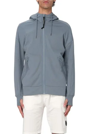 C.P. Company Heren, Sweatshirts & Hoodies, Grijs, Maat: S Katoen