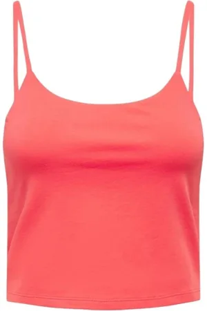 ONLY Dames, Tops, Rood, Maat: L Katoen
