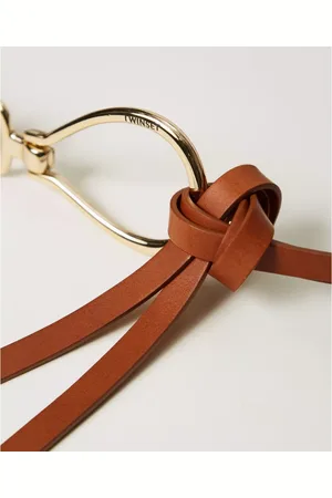 Twin-Set Dames, Accessoires, Bruin, Maat: M Leer