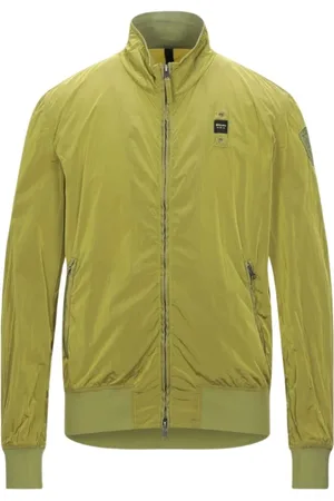 Blauer Heren, Jassen, Groen, Maat: S Nylon