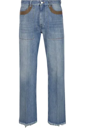 Fendi Heren, Jeans, Blauw, Maat: W31 Katoen