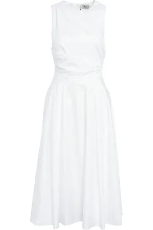 Elisabetta Franchi Dames, Jurken, Wit, Maat: M