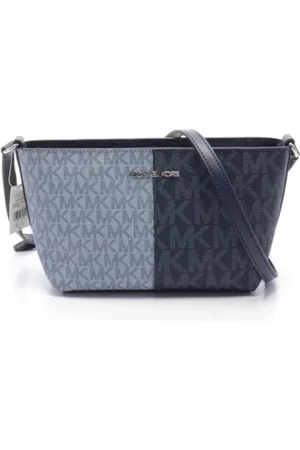 Michael Kors Dames, Pre-owned, Blauw, Maat: ONE Size Leer
