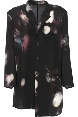 YOHJI YAMAMOTO Heren, Overhemden, Veelkleurig, Maat: L Zijde