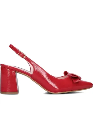 NOTRE-V Dames, Schoenen, Rood, Maat: 38 EU Leer