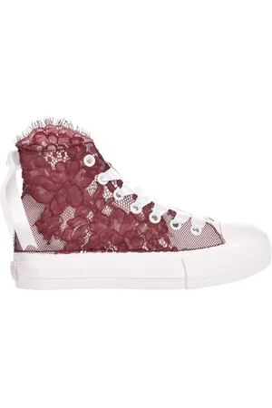 Mimanera Dames, Schoenen, Rood, Maat: 40 EU Satijn