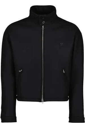 Courrèges Heren, Jassen, Zwart, Maat: M Wol