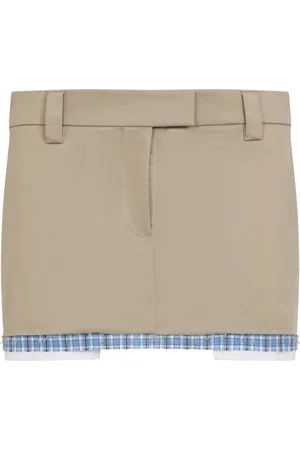 Miu Miu Dames, Rokken, , Maat: XS Katoen
