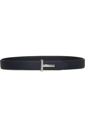 Tom Ford Heren, Accessoires, Blauw, Maat: 90 CM Leer