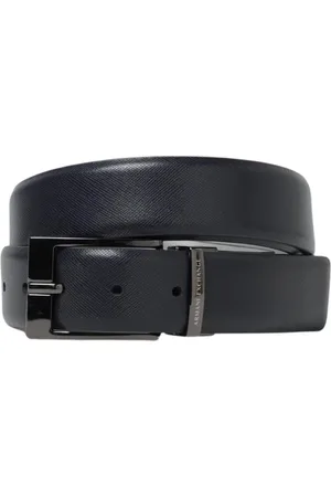 Armani Exchange Heren, Accessoires, Blauw, Maat: ONE Size Leer