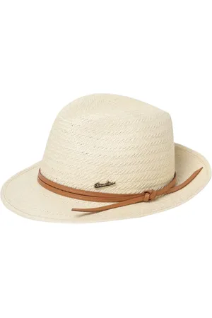 Borsalino Heren, Accessoires, Bruin, Maat: 57 CM Leer