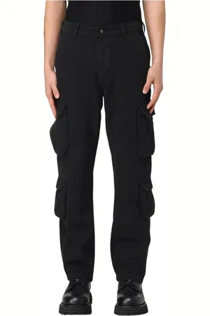 AMISH Heren, Jeans, Zwart, Maat: XS