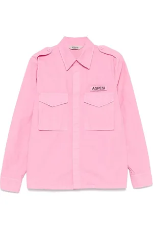 Aspesi Heren, Overhemden, Roze, Maat: L