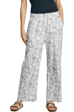 Pepe Jeans Dames, Broeken, Veelkleurig, Maat: L Linnen