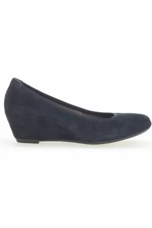 Gabor Dames, Schoenen, Blauw, Maat: 35 1/2 EU