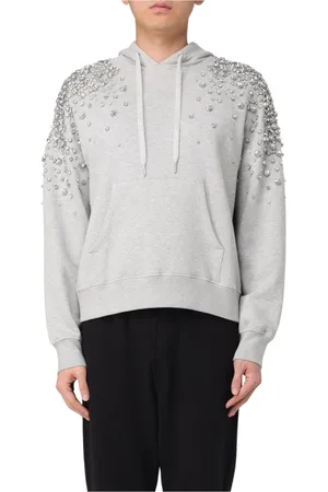 Golden Goose Heren, Sweatshirts & Hoodies, Grijs, Maat: XS Katoen