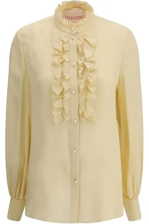 VALENTINO Dames, Blouses & Shirts, , Maat: L Zijde