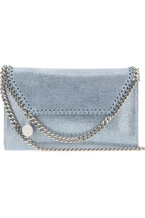 Stella McCartney Dames, Tassen, Blauw, Maat: ONE Size Poliester