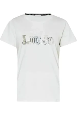 Liu Jo Dames, Tops, Wit, Maat: 2XS Katoen