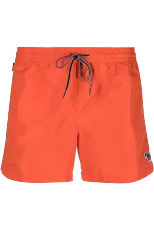 Paul Smith Heren, Badkleding, Oranje, Maat: S