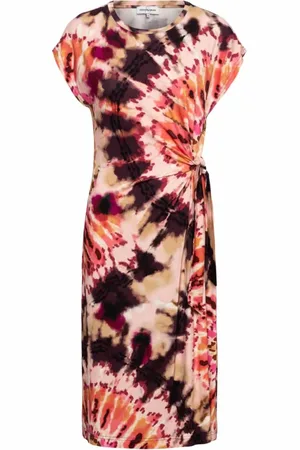 &Co Woman Dames, Jurken, Veelkleurig, Maat: XL Viscose