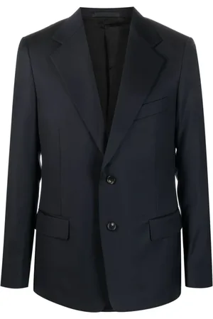 Lanvin Heren, Jassen, Blauw, Maat: L Wol