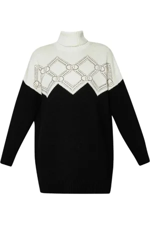 Liu Jo Dames, Jurken, Veelkleurig, Maat: 2XS Wol