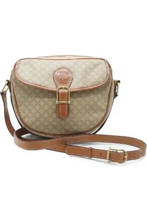 Céline Dames, Pre-owned, Bruin, Maat: ONE Size Leer
