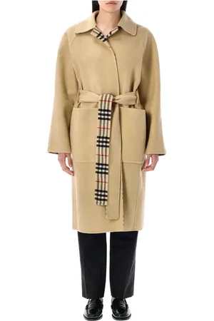 Burberry Dames, Mantels, , Maat: XS Wol